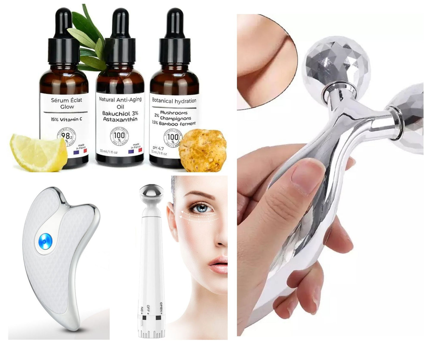 Coffret produit de beauté femme 6 produits anti-âge