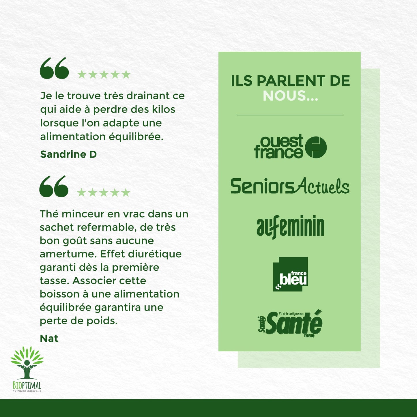 Thé minceur Bio - Infusion perte de poids