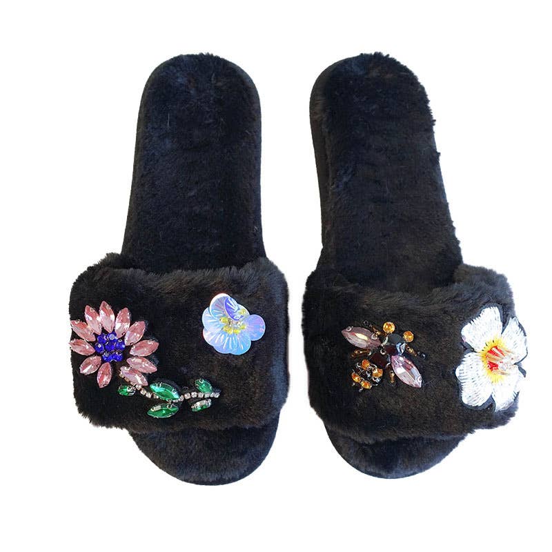 Chaussons femme hiver