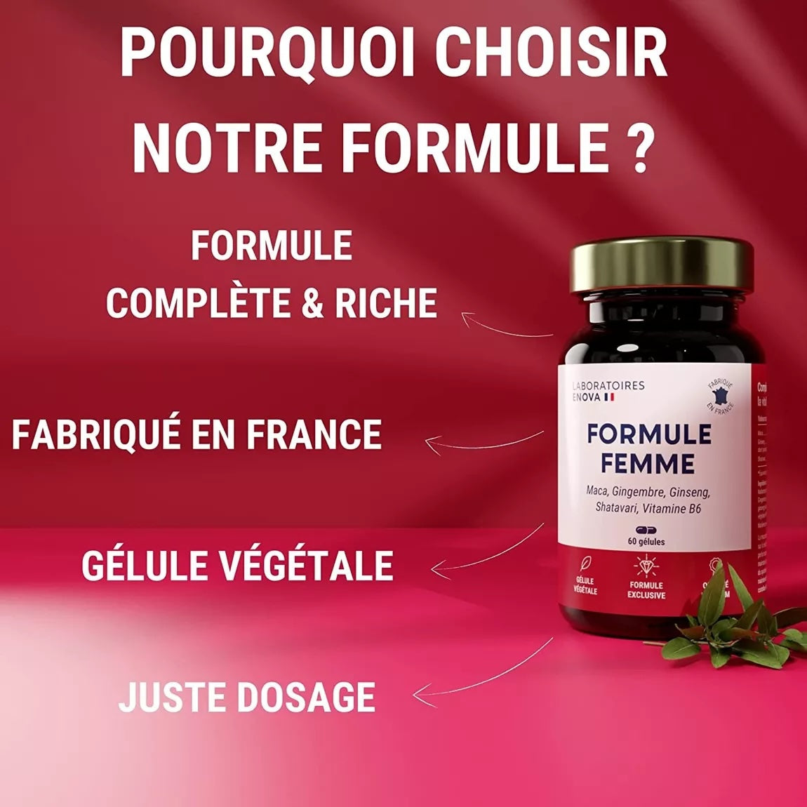 Collagène Marin Naticol Acide Hyaluronique + Formule Vitalité Femme