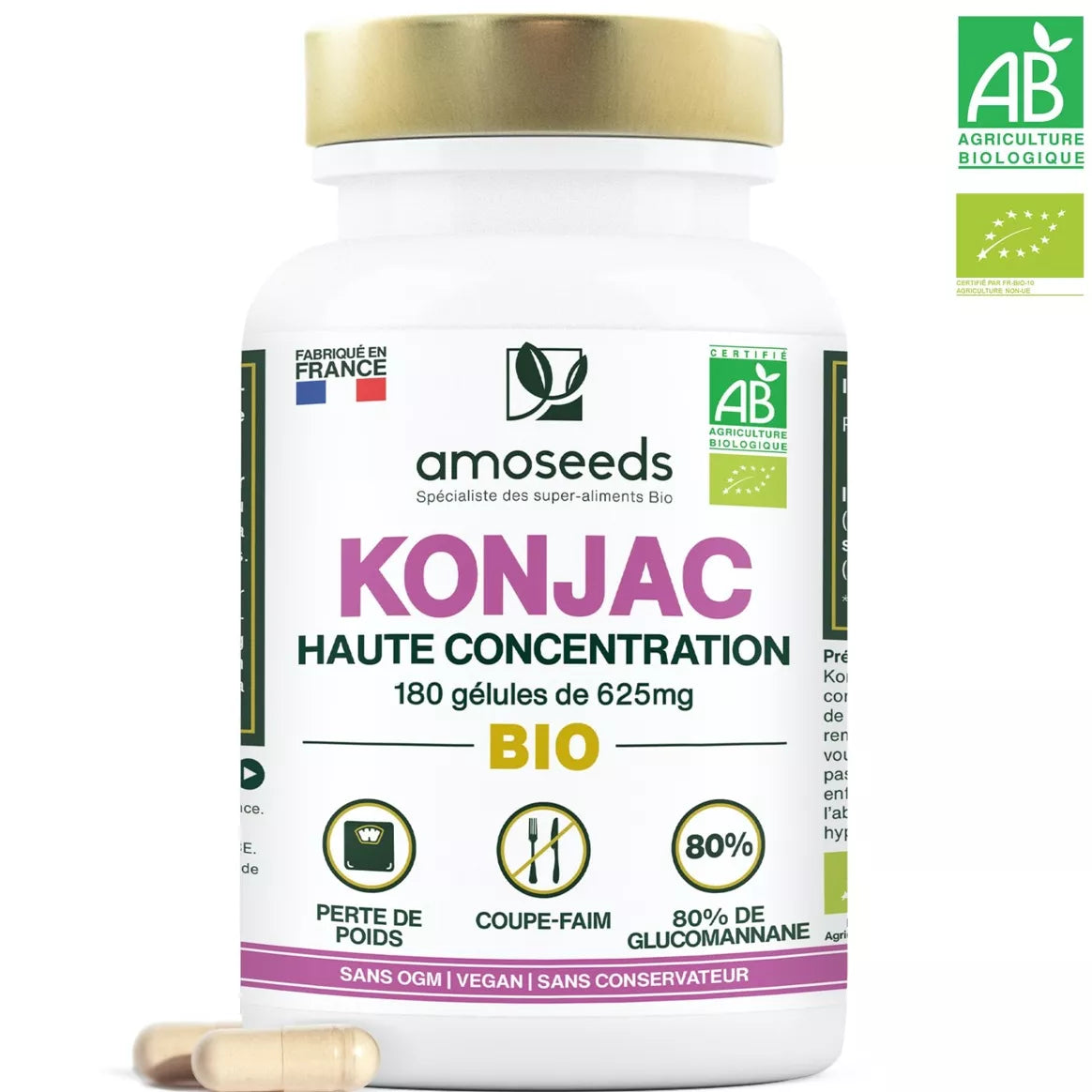 Gélules Konjac Minceur