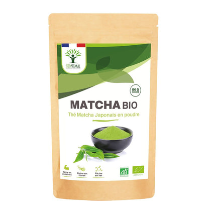 Thé matcha en poudre