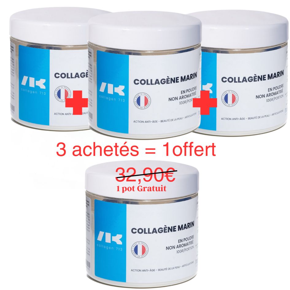 Collagène Marin Goût Neutre  3 achetés = 1 OFFERT