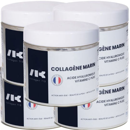 Collagène marin et acide hyaluronique 5 pots