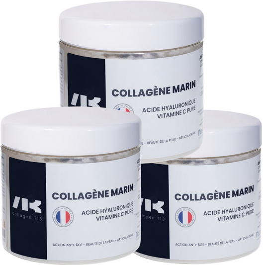 Collagène marin Naticol et Acide Hyaluronique 3 pots