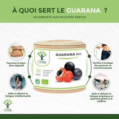 Gélules au Guarana Bioptimal